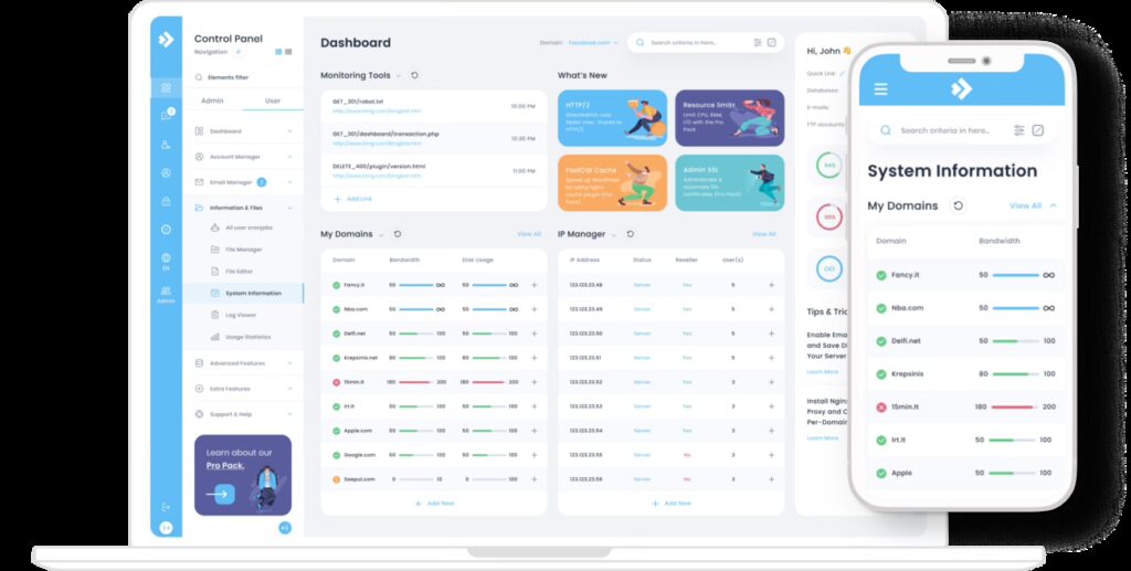 DirectAdmin Hosting Control Panel